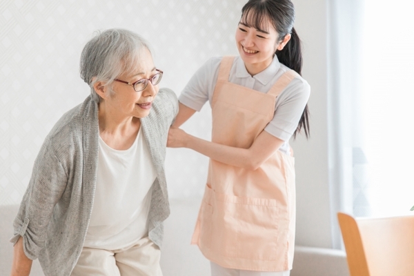 1人の利用者を受け持つ訪問看護師