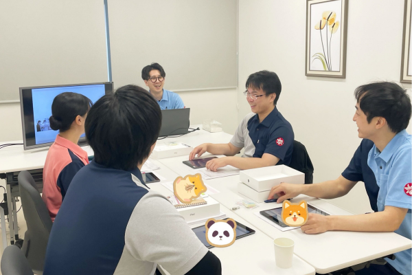 採用時研修の様子