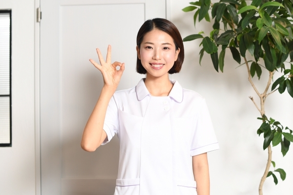 コミュニケーションのコツを伝える訪問看護師